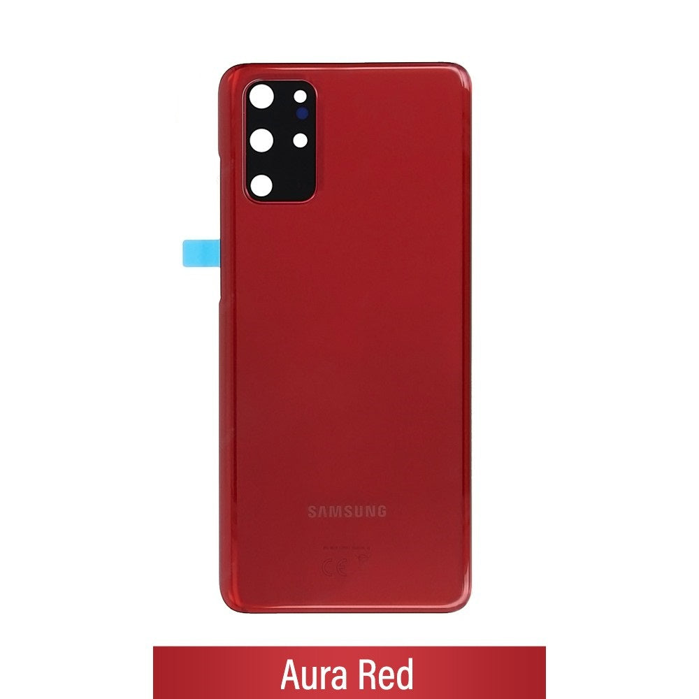 Rear Cover Glass For Samsung Galaxy S20 Plus G985F / S986B GH82-22032G (Gold)-Aura Red Rear Cover Glass For Samsung Galaxy S20 Plus G985F / S986B GH82-22032G (Gold)-Aura Red